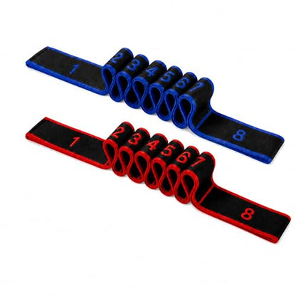 8-Loop Resistance Band for Yoga, Pilates & Full-Body Training