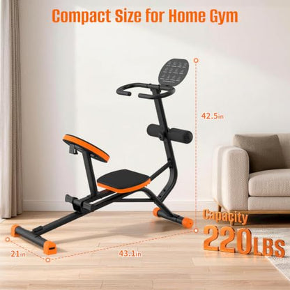 HXD-ERGO Stretching Machine for Full Body Flexibility, Back Stretcher | Quiet Stretching Machine for Lumbar Stretching, Posture Correction and Rehab,Supports up to 220 lbs for Home Gym Use