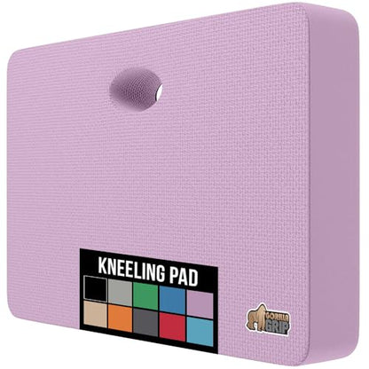 GORILLA GRIP® Extra Thick Foam Kneeling Pad for Gardening, 17.5x11 Purple - color: Purple