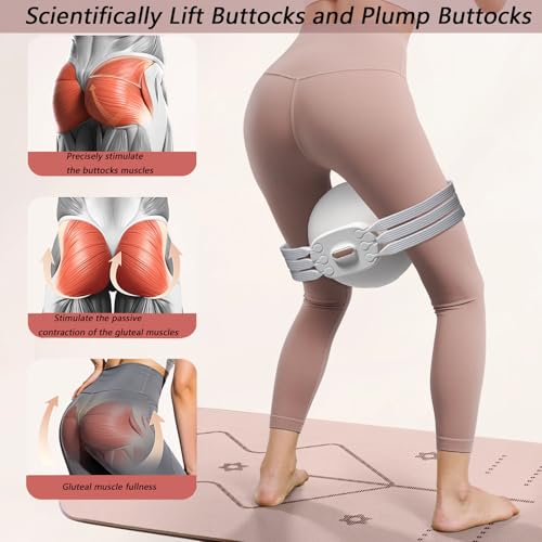 Thigh Exercise Devices, Pelvic Floor Exerciser & Kegel Trainer with Adjustable Resistance, Inner Thigh Exercise Equipment for Home Workout - Postpartum Training