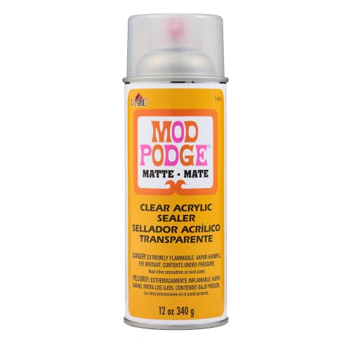 Mod Podge - 1469 Clear Acrylic Sealer, 12 ounce, Matte