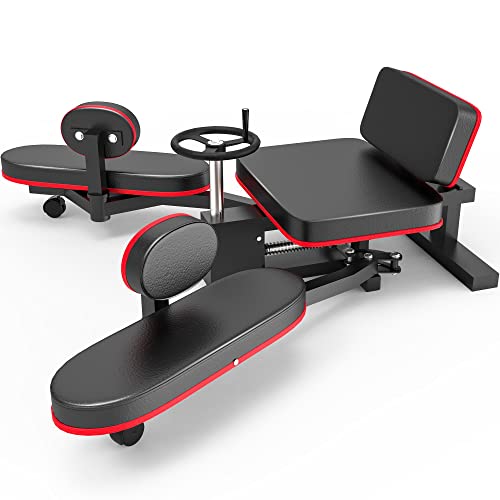 Rigel Leg Stretcher, 220LBS Leg Stretch Machine, Heavy Duty Steel Frame Equipment Splits Machine, Leg Stretching Training Machine for Home Gym Split Machine Training Fitness