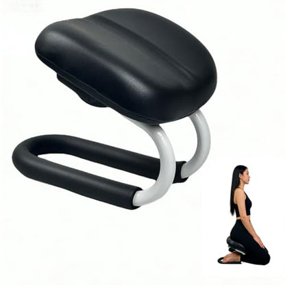 Meditation Bench,Adjustable Metal Kneeling Chair,Non-Slip Meditation Chair with Cushion,Ergonomic Meditation Chairs or Yoga Stool, Seiza Chairs for meditations, Home Studios, Yoga Rooms.