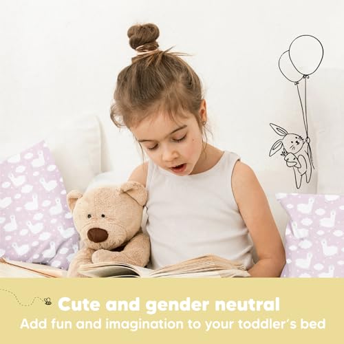 Toddler Pillow with Pillowcase, 13x18 My Little Dreamy Pillow (Alpacas) - color: Alpacas