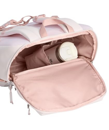 STANLEY Vitalize Backpack | Gym, Work & Travel Bag with Laptop Sleeve | Expandable Bottom Compartment | Tumbler & Water Bottle Pockets | Durable Recycled Fabric | Rose Quartz - color: Rose Quartz, size: Backpack