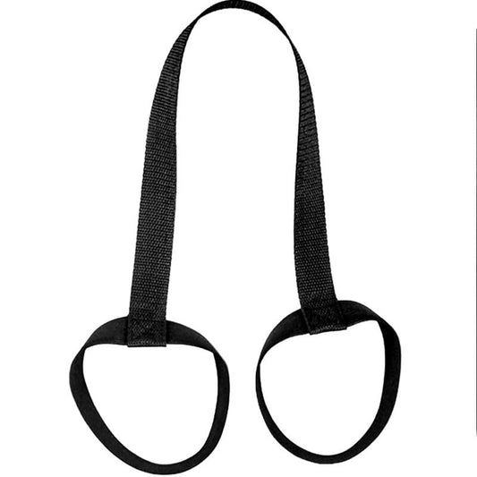 Yoga Mat Carrier with Adjustable Non-Slip Strap, Nylon Fitness Mat Holder Doubles as Resistance Band for Pilates, Stretching and Gym Exercises