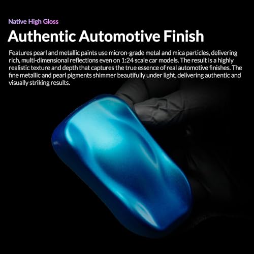 Gaahleri Kaleido Water-Based Acrylic Airbrush Paint Kit 24 Auto Color Set | Acrylic Paint, Pre-Thinned, High Gloss, Fast-Drying, with Thinner & Cleaner - color: 24 Auto Colors Set