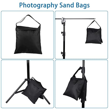 Nuogo Photography Sandbags Heavy Duty Weight Bags - color: Black