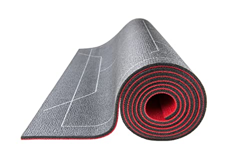UFC Yoga Mat, black, red