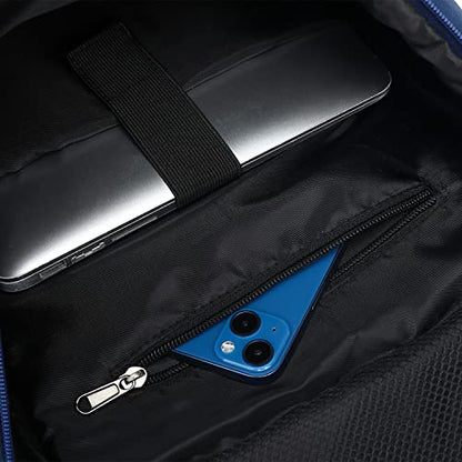 Kalesi Gym Duffle Bag Backpack 4-Way Waterproof with Shoes Compartment for travel Sport Hiking laptop - color: Dark Blue