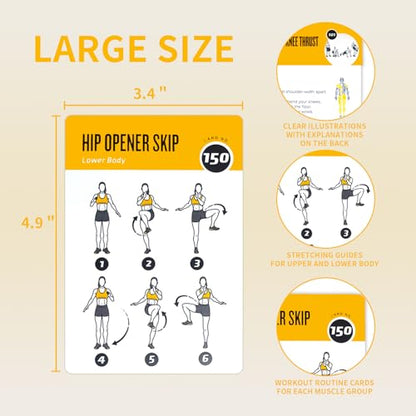 Bodyweight Fitness Planners, 62 Exercises Cards Deck Large Size 5" x 3.5" Fitness Cards for Women & Men, Beginner Fitness Guide to Training Exercises at Home or Gym (Bodyweight, Vol 3) - style: Bodyweight Vol3