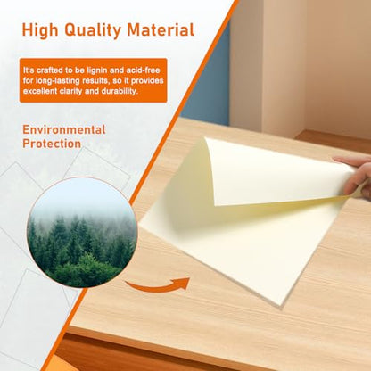 Guakicae 24 Sheets Cream Cardstock 8.5 x 11 Craft Paper 110lb | Heavyweight Off White Paper Card Stock for DIY Cards Making, Wedding Invitations, Business Cards, Birthday - color: Cream, size: 8.5x11-24pcs