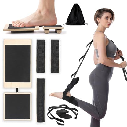 Ankle Balance Board, Stability Trainer for Foot and Ankle Exercises | Balance training tool for mobility workouts,physical therapy routines,plantar support and improving stability at home
