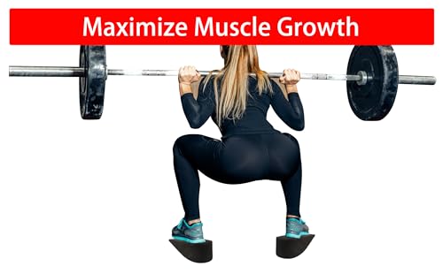 Squat Wedge Block by SEWD - Non-Slip Slant Board for Elevated Heel Squats, Knees Over Toes, Deadlifts – Perfect for Reverse Step Ups and Split Squats.