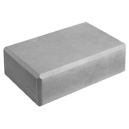 3in Foam Bulk Yoga Blocks, 10 Pack - color: Cool Gray
