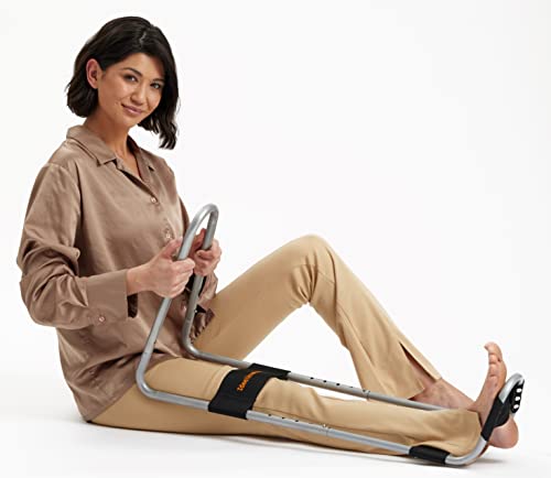 IdealKnee Knee Extension Device Knee Stretcher Knee Rehab Equipment 2 Pads | ACL & MCL Recovery Support, Knee Mobility Training, Therapy Rehab Use, Adjustable Extension Design, Supports Range of Motion