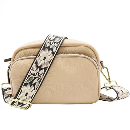 1.5" Wide Purse Strap Adjustable Replacement Gold Hardware Long Crossbody Bag Strap for Thick Shoulder Bags Canvas Handbags Straps - color: Gold Hardware-Gary