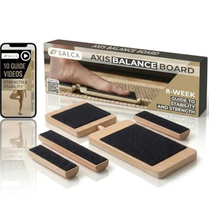 Slant Board for Adults & Ankle Board - Portable Velour Board for Squats, & Lower Body Training
