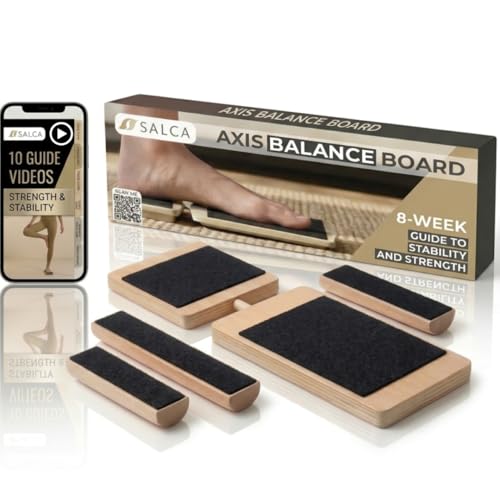 Slant Board for Adults & Ankle Board - Portable Velour Board for Squats, & Lower Body Training