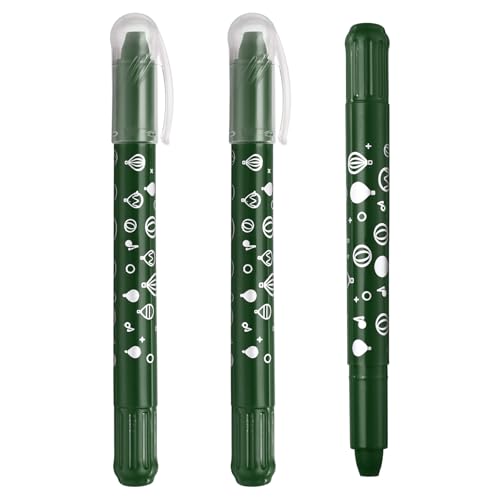 PATIKIL Gel Crayons, 3PCS Watercolor Crayons Silky Water Soluble Twist Bulk for Artists Coloring Drawing Painting, Olive Green Crayon - color: Olive Green