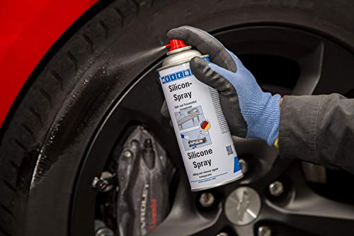 WEICON Silicone-Spray | 400 ml | Lubricant, Separating, Protective and Care Product