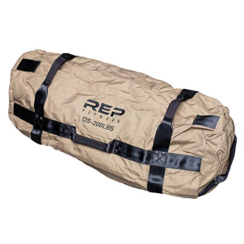 REP Fitness Adjustable Sandbag 1000D Cordura 5-200 Lbs 7 Reinforced Handles Water-Resistant Quick-Dry Small XL Functional Strongman Training Workout Cross-Fit Weighted Bag Exercise Gym Heavy - color: XL-Tan