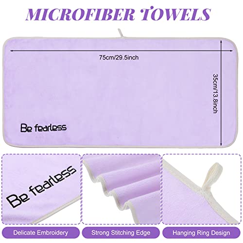 Peryiter 9 Pcs 9 Pcs Microfiber Gym Towels for Men and Women