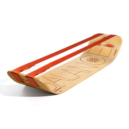 GIBBON SlackBoard, Balance Board Kids & Adults, Slackline Balance Trainer - color: Balance Plus- 2 Line