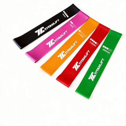 Resistance Bands for Working Out,Elastic Loop Exercise Bands for Strength Training Stretching,Workout Bands for Legs, Glutes, Strength Training, Yoga, Home Gym - color: Colorful