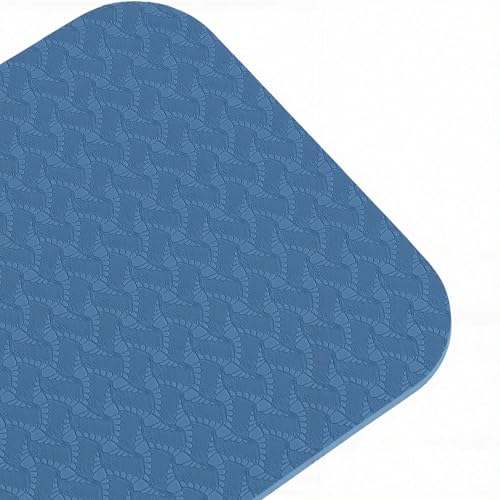 Yoga Knee Pad and Elbow Cushion, Knee Cushion Mat for Floor Exercise Home Workout - color: Blue
