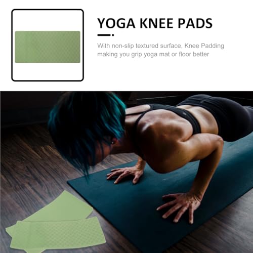 Yoga Knee Pads Anti-Skid Yoga Pad Cushion for Knees and Elbows 13.38 X 6.69 X 0.39 in Support Padding for Mat Exercise Pilates Gym Training 1 Pair