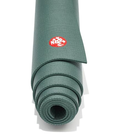 Manduka PROlite Yoga Mat 4.7mm | Lifetime Durability | Hygienic Construction | Teacher Approved - color: Black Sage, size: 68" x 24"