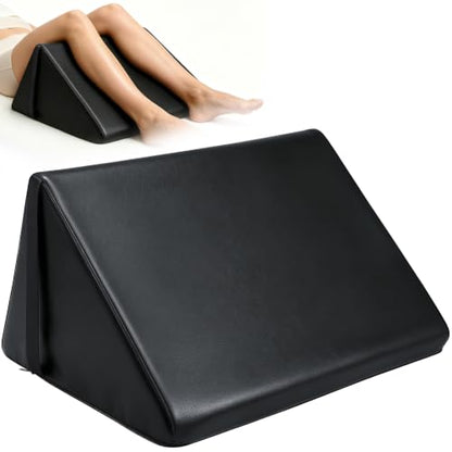 Under Knee Wedge Pillow, 20 x 16 x 12 in Triangle Bolster for Massage Table