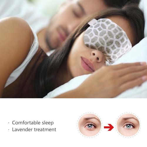 2in1 Heated/Ice Eye Mask Moist Heat Eye Mask Lavender Flaxseed Sinus Pillow