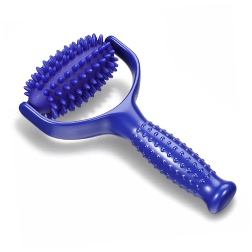 Yoga Massage Stick Roller Massager for Neck Back and Legs Blue