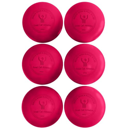Great Call Athletics Lacrosse Official Game Balls Durable Consistent Performance - color: Pink