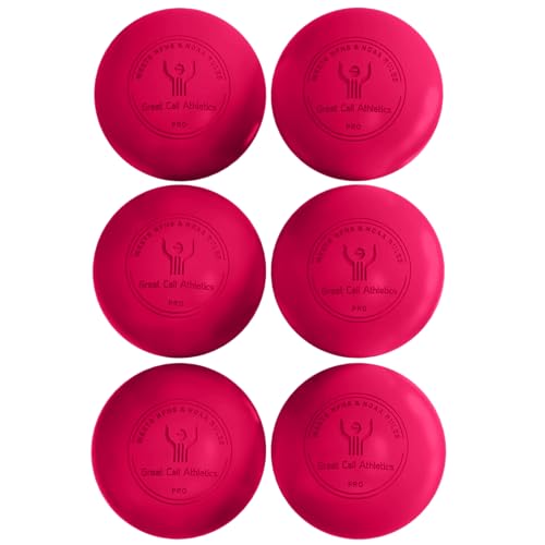 Great Call Athletics Lacrosse Official Game Balls Durable Consistent Performance - color: Pink