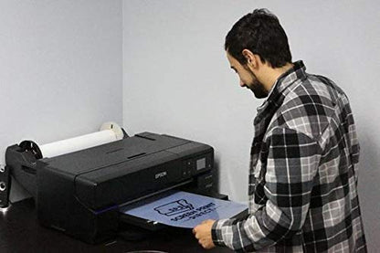 Screen Print Direct® Waterproof Inkjet Film Sheets (8.5 x 11" - 400 Sheets) | Transparency Film for Silk Screen Printing, Inkjet Film Sheets for Screen Printers (8.5" x 11" - 400 Sheets) - size: 8.5x11 - 400 sheets