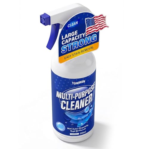 Multi-Surface Cleaner Spray for Play Mat, Yoga Mat, Tatami & Table Top, Remove Stains from Kids Toys, Backpacks & School Chairs, Safe for Handprints & Food Spills, Easy Wipe Cleaning, 500ml