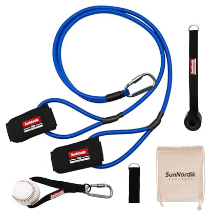 SunNordik Resistance Bands for Pitchers with Carry Bag - size: 30LB (College Level)