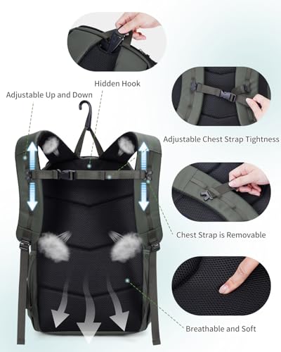 sportsnew Black Yoga Mat Bag (Full Zip, Water Bottle & Wet Pockets). For Women & Men + Gray Pickleball Backpack (Waterproof, Shoe Compartment, Fence Hook)