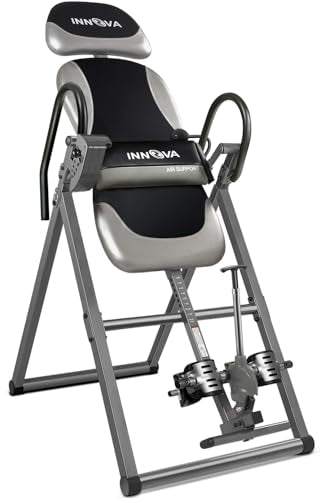 Innova ITX9900 Inversion Table with Air Lumbar Support, Black/Gray - style: ITX9900