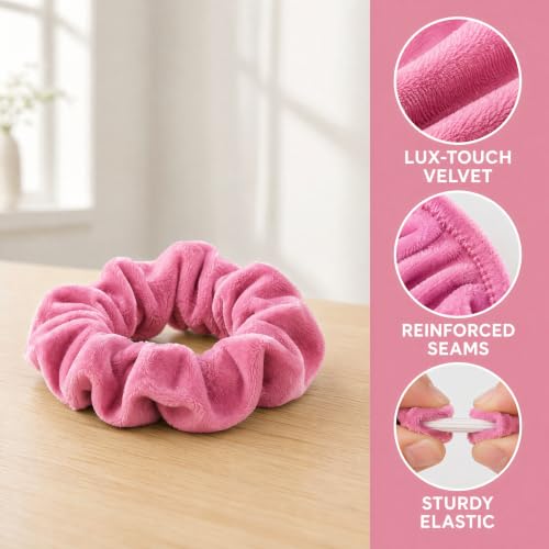 Yoga Mat Scrunchie - Holds Your Yoga Mat in Style - Durable & Elasticity Fabric - Fits All Standard Yoga Mats - color: Violet-red