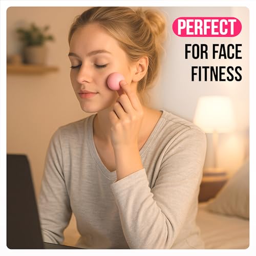 3 in 1 Massage Ball Set - Lacrosse Balls for Myofascial Release, Back Pain Relief, Face Fitness, Trigger Points, Yoga, Physical Therapy, Muscle Recovery and Soft Deep Tissue Massage (Pink) - color: Pink