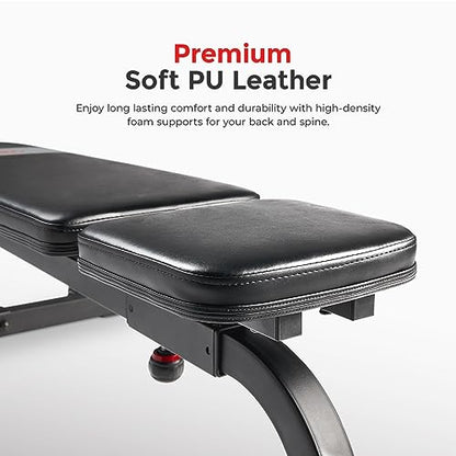 Sunny Health & Fitness Multifunction Adjustable Incline Weight Bench