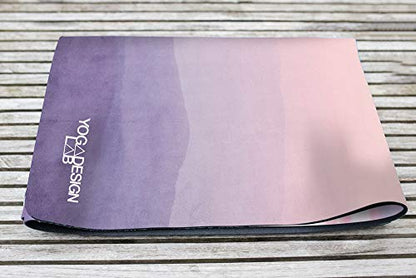 YOGA DESIGN LAB | The Combo Yoga Mat | Eco Luxury | Ideal for Hot Yoga, Power, Bikram, Ashtanga, Sweat | Studio Quality | Includes Carrying Strap! - color: Breathe, size: 1.5mm