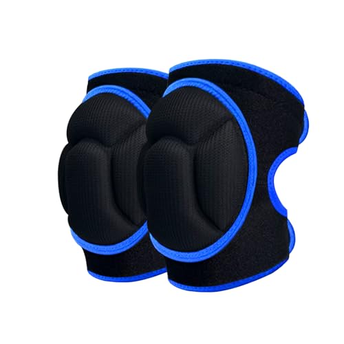 Women Men Knee Pads for Floor Cleaning,House Working,Gardening - color: Blue, size: X-Large