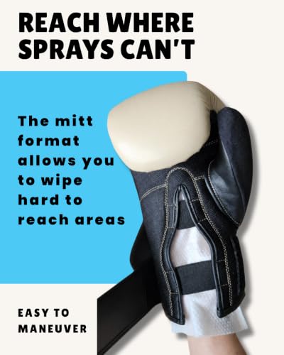 Sports Gear Cleaning & Deodorizing Mitts - 20 Count