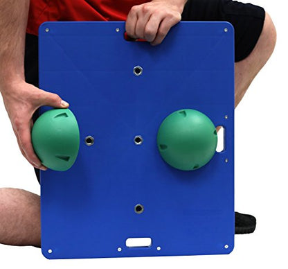 CanDo Balance Board 15x18 Inch, 2 Inch Height, Green - color: Green: Moderate, style: Rectangular
