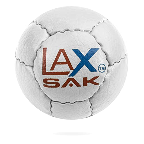 Soft Practice Lacrosse Balls,1, 2, 3, 6, 12, 24, 36, 60, & 120 Packs - Same Weight & Size as a Regulation Lacrosse Balls, Great for Indoor & Outdoor Practices, Less Bounce & Minimal Rebounds - color: White, size: 1 Pack